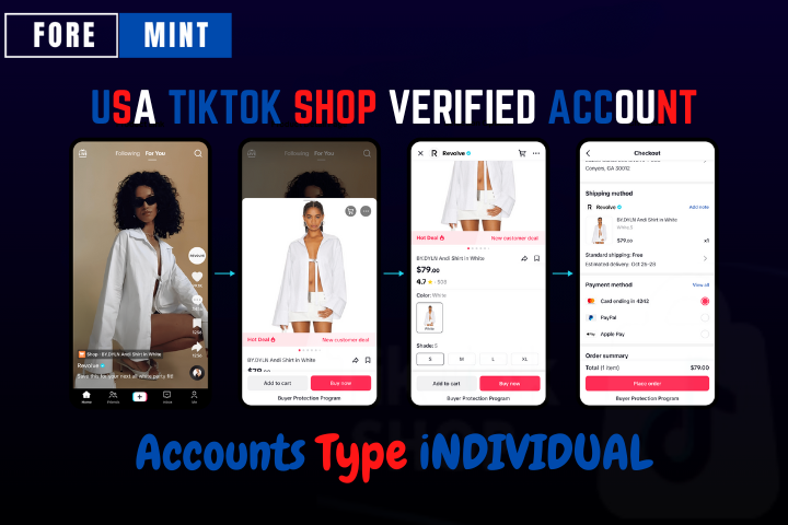 USA TIKTOK SHOP BY FOREMINT INDIVIDUAL